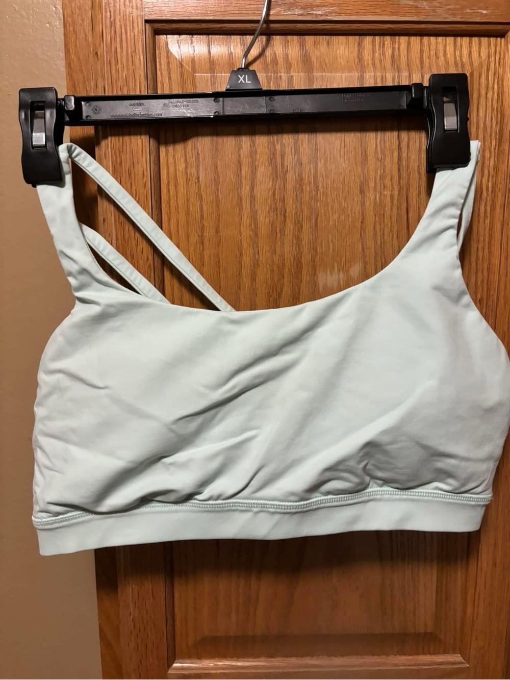 lululemon athletica Mint Green Strappy Wireless Sports Bra